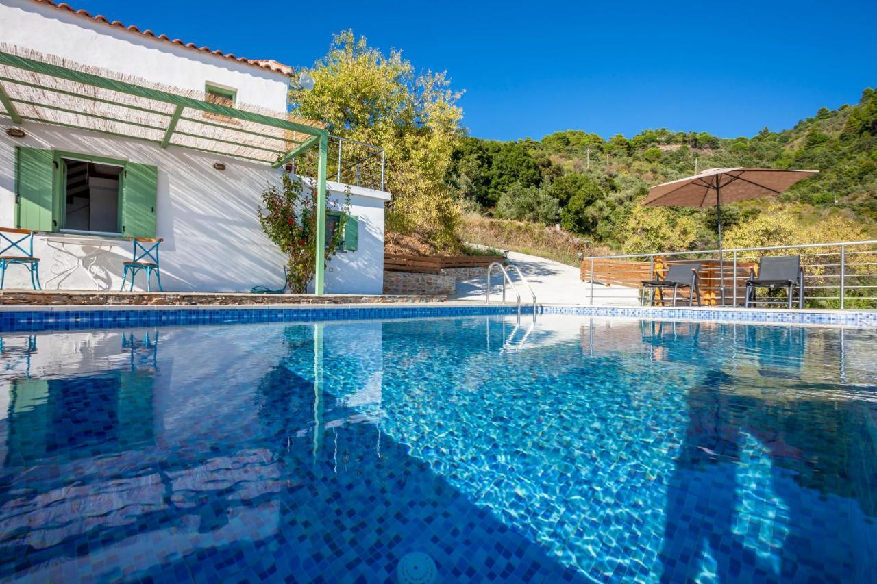 Olea Skopelos Villas With Swimming Pools & Sea View Panormos (Skopelos) Exterior foto