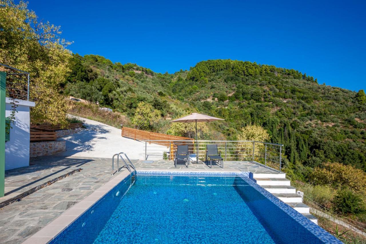 Olea Skopelos Villas With Swimming Pools & Sea View Panormos (Skopelos) Exterior foto