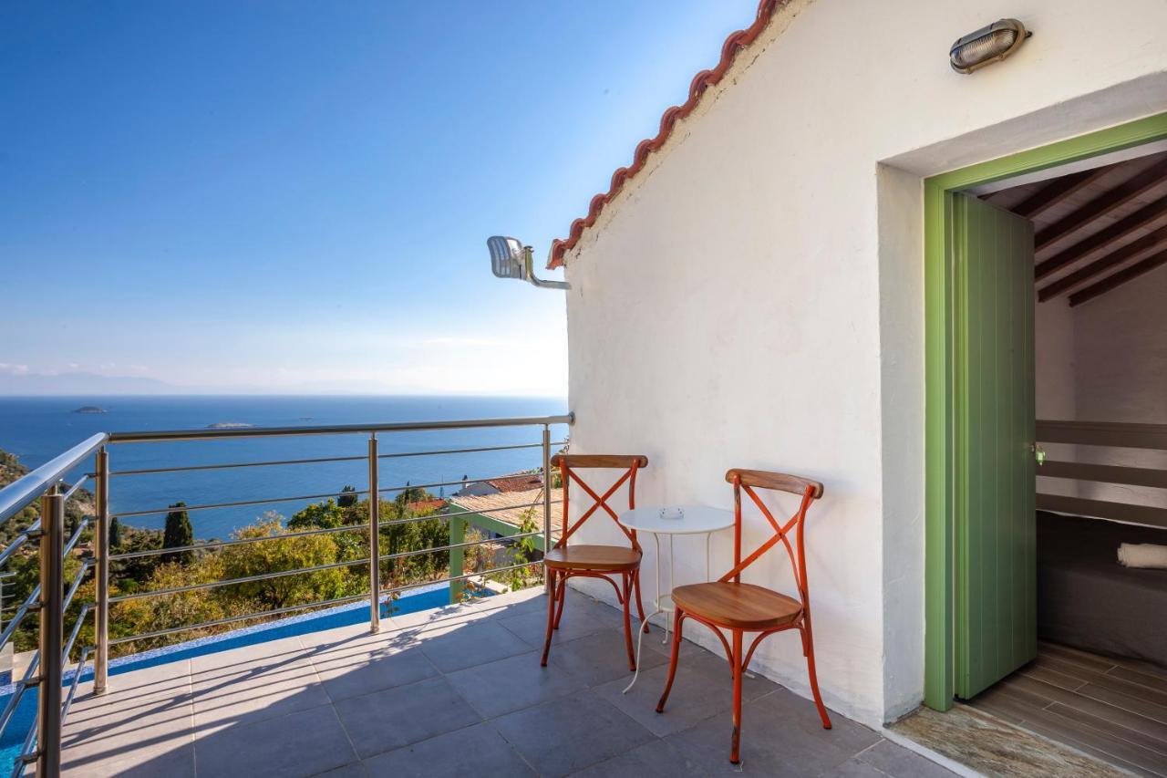 Olea Skopelos Villas With Swimming Pools & Sea View Panormos (Skopelos) Exterior foto