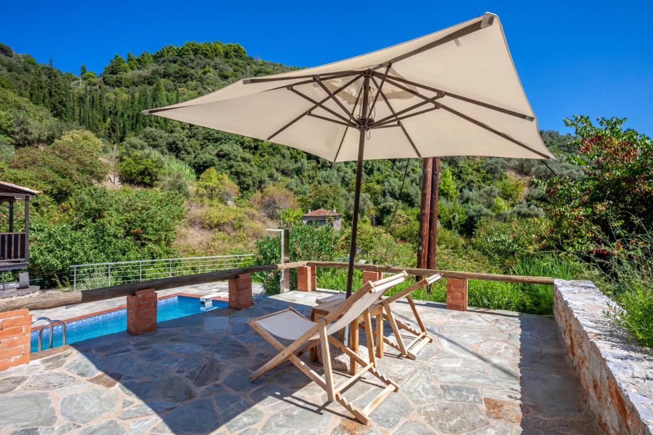 Olea Skopelos Villas With Swimming Pools & Sea View Panormos (Skopelos) Exterior foto