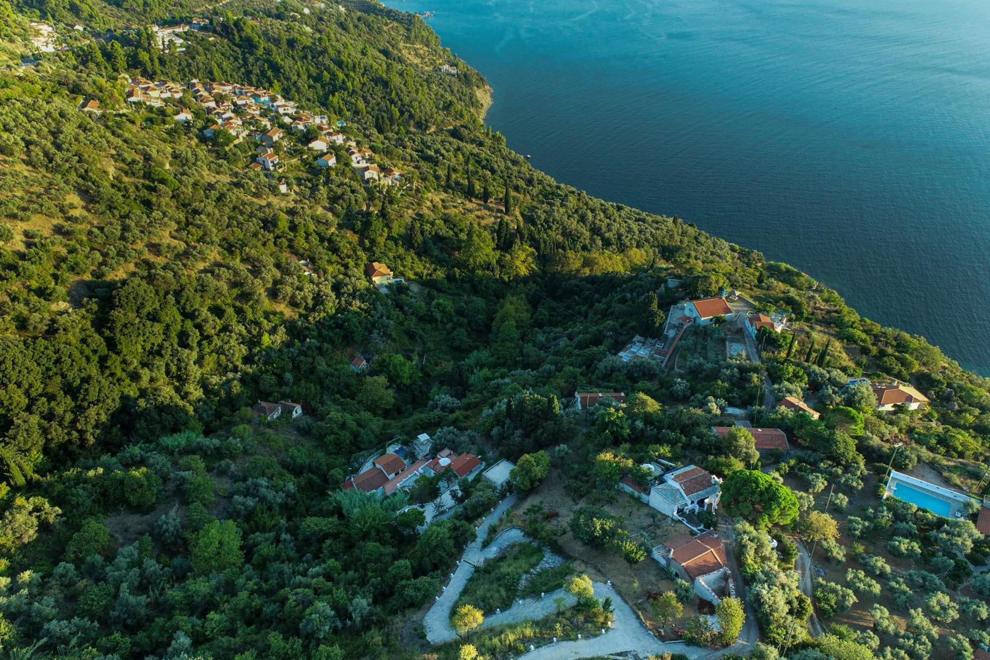 Olea Skopelos Villas With Swimming Pools & Sea View Panormos (Skopelos) Exterior foto